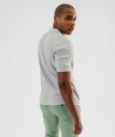 Polo en maille côtelée à encolure ouverte homme[MISSING]